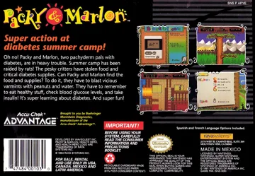 Packy & Marlon (USA) (En,Fr,Es) box cover back